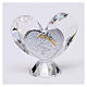 Heart-shaped party favour with face of Jesus 5x5 cm s1