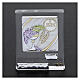 Communion souvenir frame with silver foil 2x2 in s2