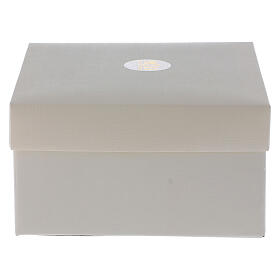 Religious favor crystal box Communion 2x2x2 in s4