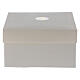 Religious favor crystal box Communion 2x2x2 in s4