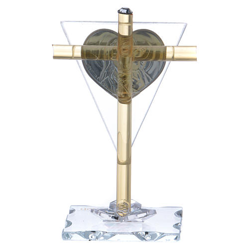 Souvenir Maternité plaque coeur 10x5 cm 3