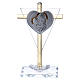 Souvenir Maternité plaque coeur 10x5 cm s1