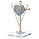 Souvenir Maternité plaque coeur 10x5 cm s2