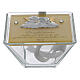 Baptism favor trapezoidal box Angels 2x4x4 in s1