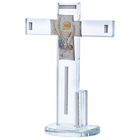 Communion gift idea cross with symbols 8x6 in