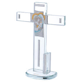 Dica de presente cruz ícone Sagrada Família 20x15 cm