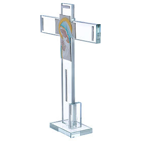 Dicas de Presentes e Lembrancinhas: Dica de presente cruz com imagem Maternidade 30x20 cm