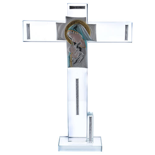 Gift idea cross with Maternity image 12x8 in 1