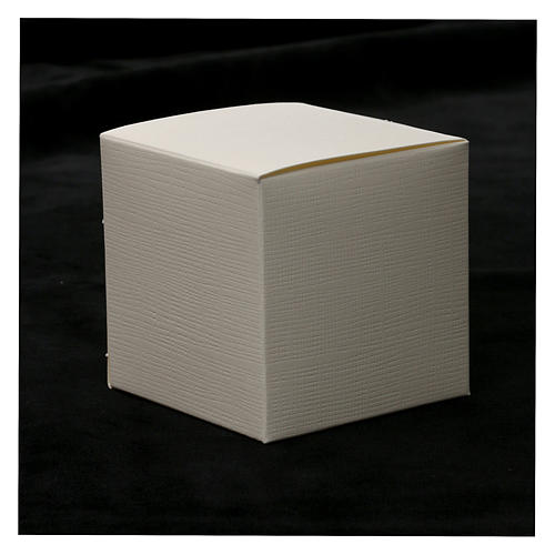 Lembrancinha da Primeira Comunhão menina placa prata 5x5 cm 4