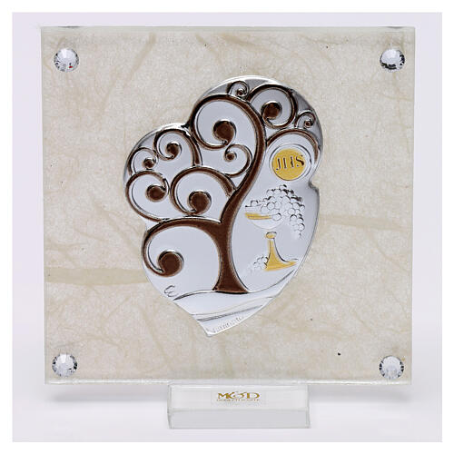 Holy Communion ornament Tree of Life 3x3 in 1