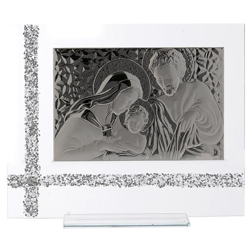 Cuadro con apoyo Sagrada Familia idea regalo 30x35 cm 1