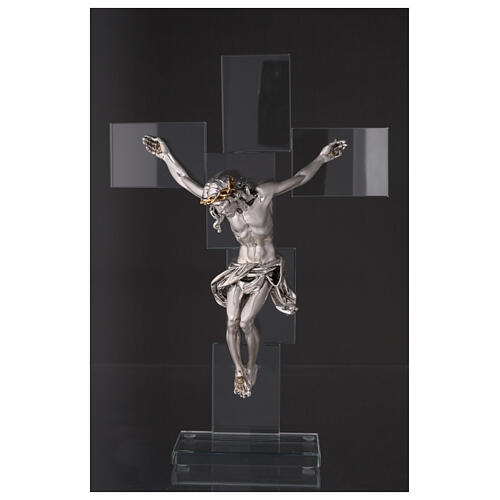 Geschenkidee Kruzifix in modernem Stil, 35x25 cm 2