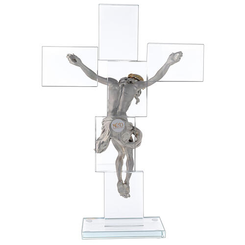 Idea regalo Crucifijo en estilo moderno 35x25 cm 5