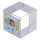 Baptism favor with Angels paperweight 2x2x2 in s2