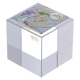 Party favour for Holy Communion: paperweight 5x5x5 cm