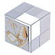 Lembrancinha cubo Crisma 5x5x5 cm s2