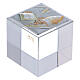 Confirmation favor cubic paperweight 2x2x2 in s1