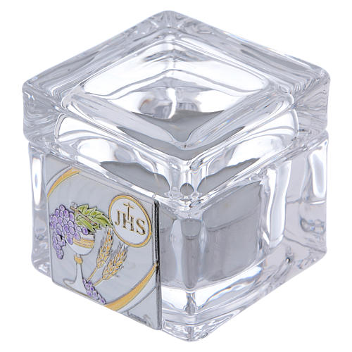 Party favour for Holy Communion 5x5x5 cm with tea light 1