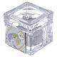 Holy Communion souvenir box with tea light candle 2x2x2 in s1