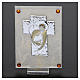 Party favour for Wedding with picture of stylised Holy Family on foil 10x5 cm s2