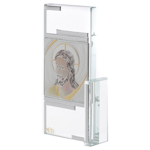 Gift idea Face of Christ of crystal 6x4 in 2