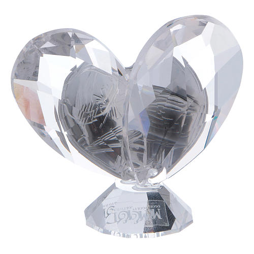 Heart-shaped party favour for Confirmation 5x5 cm 3