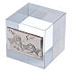 Religious favor cubic paperweight Baptism 2x2x2 in s2