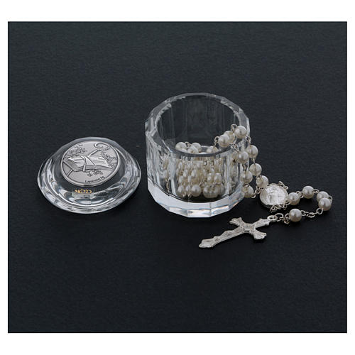 Oval rosary holder for Confirmation 3