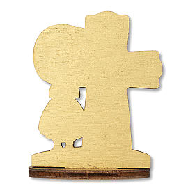 Party favour for Holy Communion Eucharistic Cross and Girl 10x7 cm