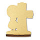 Bonbonnière souvenir Communion Croix Eucharistique Fille 10x7 cm s2