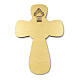 Cross modern Confirmation souvenir with diploma Holy Spirit and Confirmation symbols 5x4 in s4