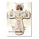 Cross Confirmation souvenir with diploma Holy Spirit and Confirmation symbols 5x4 in s1