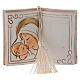Book shaped ornament Virgin Mary with Child 3 in s1