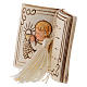 Book-shaped party favour with praying girl 6 cm s2