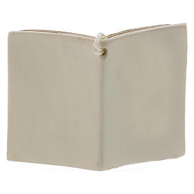 Book-shaped party favour with goblet and grapes 7 cm s3