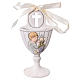 Goblet-shaped party favour with praying boy in resin 9 cm s1