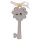 Key shaped favor mitre and crozier 4 in resin s2