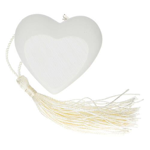 Heart-shaped favour for First Communion, 5 cm 2