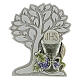 First Communion favour, tree of life, silver-coloured chalice, 9 cm s1