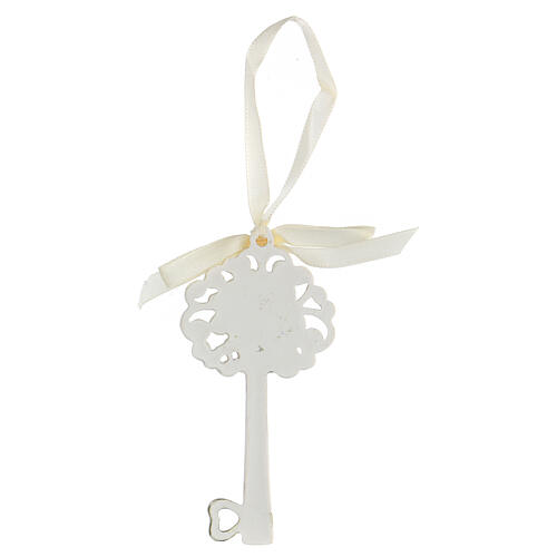 Resin favour, key-shaped, First Communion, 10 cm 2
