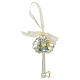 Key Holy Communion souvenir with ribbon 4 in resin s1