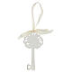 Key Holy Communion souvenir with ribbon 4 in resin s2