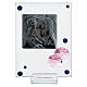 Picture Maternity pink flowers double laminated 4x2 in s3