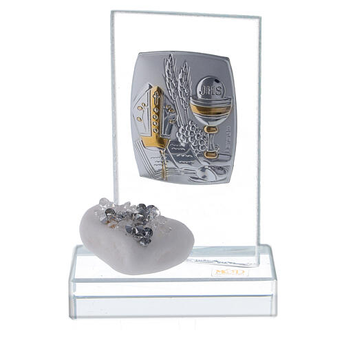 Confirmation Favour in marble stone and rhinestones 1