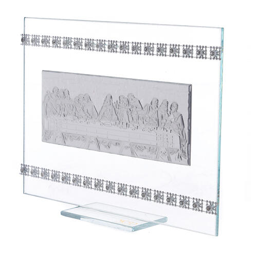 Rectangular picture of the Last Supper with rhinestones 2