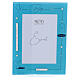 Blue Baptism picture frame s1