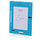 Blue Baptism picture frame s2