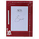 Picture frame Confirmation glass red frame s1