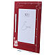 Picture frame Confirmation glass red frame s2
