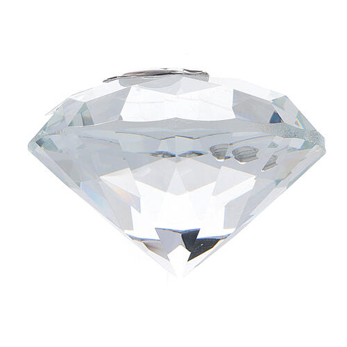 Souvenir Communion en forme de diamant 3